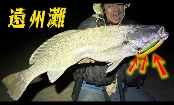 【YouTube動画アップ：遠州灘サーフ！僕らの地元サーフで巨大魚が釣れた！！神回でした。】